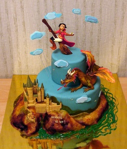 bday 10-15 Harry Potter cake