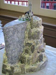 cake LOTR Minas Tirith